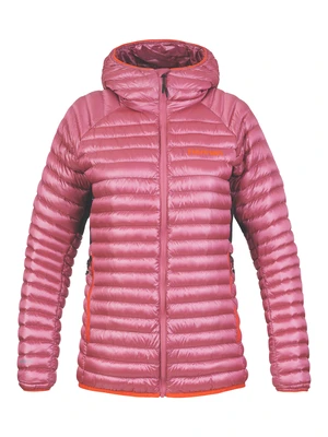 Women's down jacket Hannah MANTIS HOODY sun kissed coral