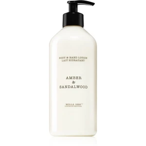 Cereria Mollá Amber & Sandalwood krém na ruky a telo unisex 500 ml