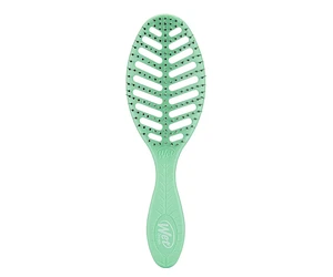 Kefa na rozčesávanie a fúkanie vlasov z organického materiálu Wet Brush Speed Dry Go Green - zelená + darček zadarmo