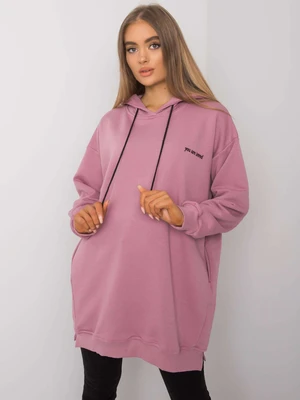 Dusty pink women's hoodie