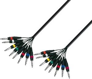 Adam Hall K3 L8 VV 0300 3 m Multicore-Kabel