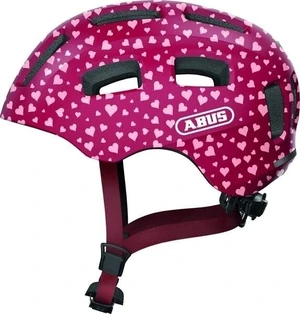 Abus Youn-I 2.0 Cherry Heart M Casque de vélo enfant