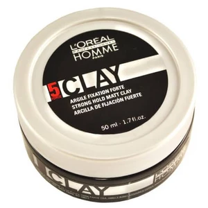 L´Oréal Professionnel Stylingová hlina pre mužov Clay (Strong Hold Matt Clay) 50 ml