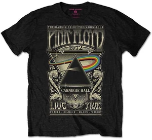 Pink Floyd Camiseta de manga corta Carnegie Hall Poster Unisex Black 3XL