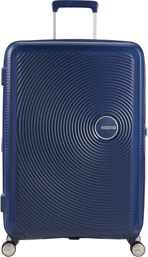 American Tourister Soundbox Spinner EXP 67/24 Medium Check-in Erweiterbar-Koffer mit 4 Rädern Midnight Navy