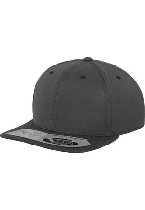 110 Fitted Snapback tmavě šedá