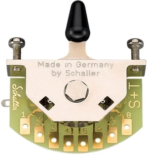 Schaller Megaswitch S 3-way Nickel Schalter für Tonabnehmer