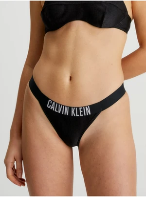 Čierny dámsky spodný diel plaviek Calvin Klein Underwear