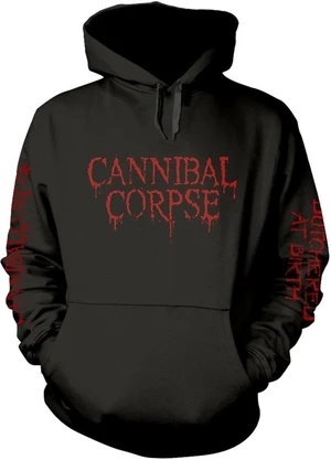 Cannibal Corpse Felpa con cappuccio Butchered At Birth Explicit Black 2XL