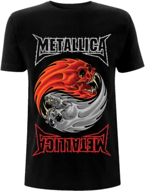 Metallica Koszulka Yin Yang Unisex Black M