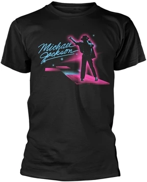 Michael Jackson T-Shirt Neon Black 2XL