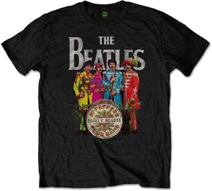 The Beatles T-Shirt Sgt Pepper Unisex Black XL