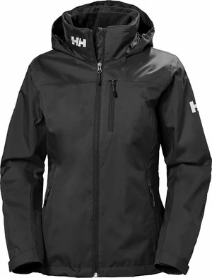 Helly Hansen Women's Crew Hooded Midlayer Chaqueta Black XL