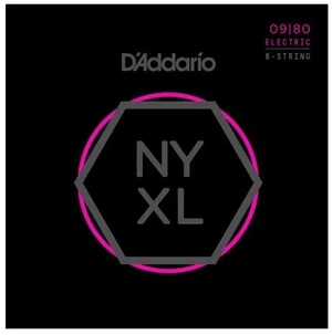 D'Addario NYXL0980 Struny do gitary elektrycznej