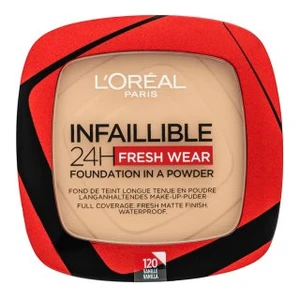 L´Oréal Paris Infaillible 24H Fresh Wear Foundation in a Powder podkład w pudrze z formułą matującą 120 9 g