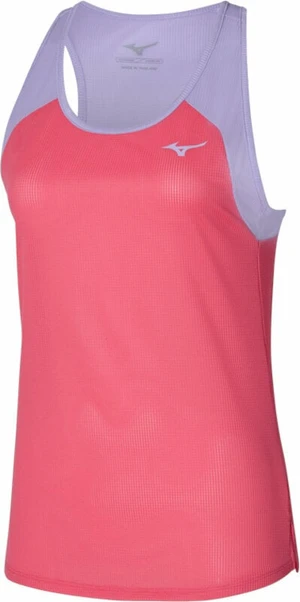 Mizuno DryAeroFlow Tank Sunkissed Coral XS Bluze fără mâneci pentru alergare