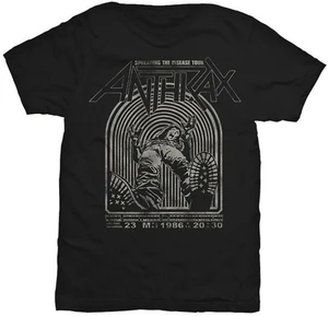 Anthrax Camiseta de manga corta Spreading the disease Unisex Black 2XL