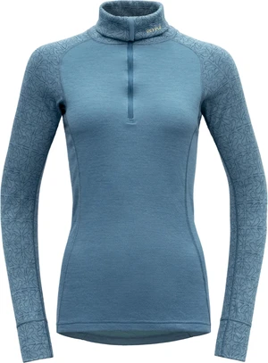 Devold Duo Active Merino 205 Zip Neck Woman Moon ( Variant ) M Ropa interior térmica