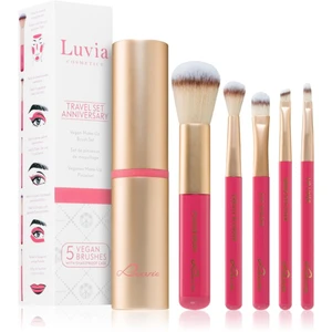 Luvia Cosmetics Prime Vegan Anniversary sada štětců s pouzdrem (cestovní)