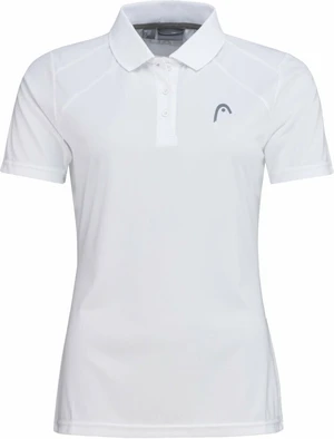 Head Club Jacob 22 Tech Polo Shirt Women White M Tennis-Shirt