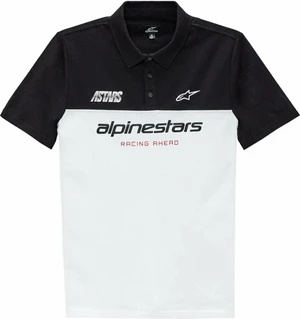 Alpinestars Paddock Polo White/Black S Horgászpóló