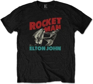 Elton John T-shirt Rocketman Piano Unisex Black L