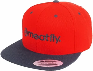 Meatfly Flanker Snapback Red/Black Czapka z daszkiem