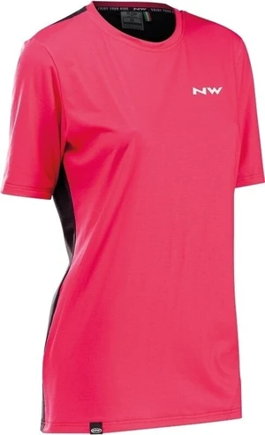 Northwave Womens Xtrail Short Sleeve Maillot Black/Fuchsia XS