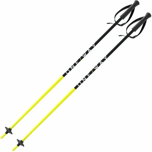 One Way Junior Poles Yellow/Black 90 cm Kijki narciarskie