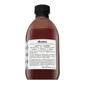 Davines Alchemic Shampoo tónovací šampon pro hnědé vlasy Tobacco 280 ml