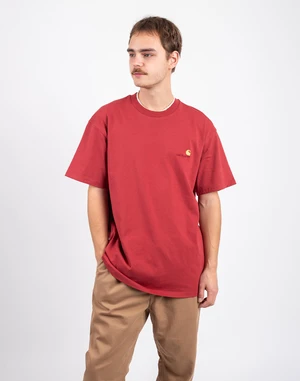 Carhartt WIP S/S American Script T-Shirt Tuscany XL