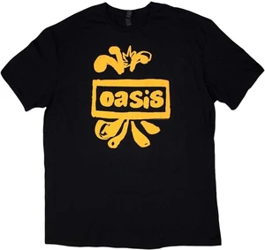 Oasis Koszulka Drawn Logo Unisex Black 2XL