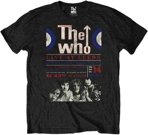 The Who Tricou Live At Leeds '70 Unisex Black L