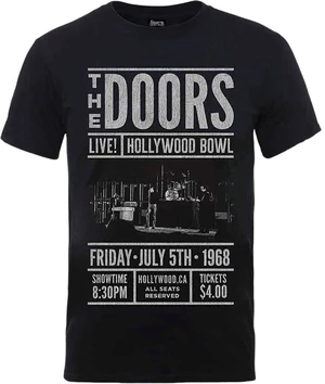 The Doors Tricou Advance Final Unisex Black S