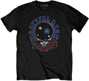 Grateful Dead Tricou Space Your Face & Logo Unisex Black 2XL