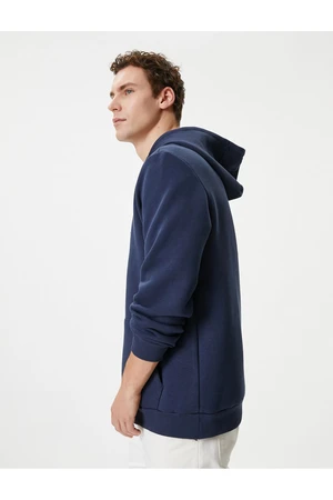 Koton Hooded Sweatshirt Kangaroo Pocket Detailed Long Sleeve