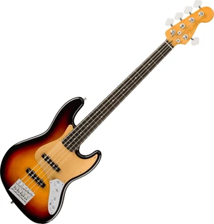 Fender American Ultra II Jazz Bass V EB Ultraburst 5-saitiger E-Bass, 5-Saiter E-Bass