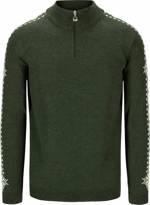 Dale of Norway Geilo Mens Sweater Dark Green/Off White XL Sweter