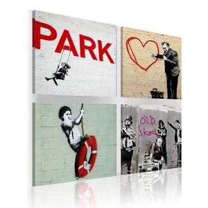 Obraz - Banksy - urban inspiration