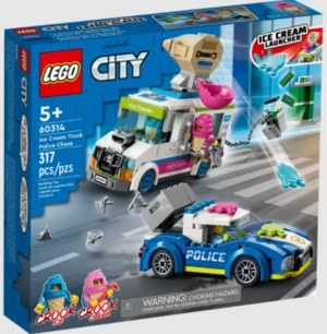 LEGO City 60314 Policejní honička se zmrzlinářským vozem