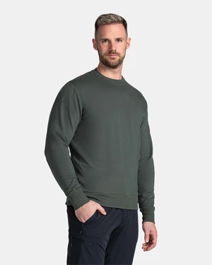 Men's crewneck sweatshirt Kilpi OIRAN-M Dark green