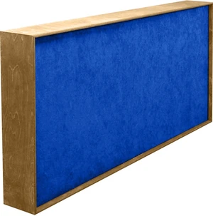 Mega Acoustic FiberExcellent120 Natural/Blue Panneau de bois absorbant