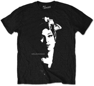 Amy Winehouse Tricou Scarf Portrait Black M