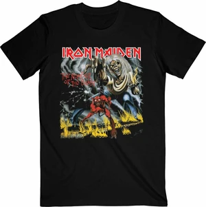 Iron Maiden Camiseta de manga corta Number Of The Beast Unisex Black M