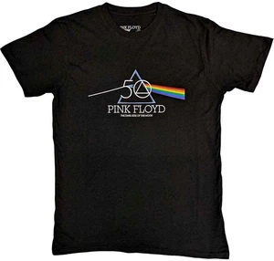 Pink Floyd Camiseta de manga corta 50th Prism Logo Unisex Black M