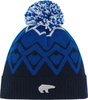 Eisbär Ziggy OS Pompon Beanie Sky Blue/Lapis/White UNI Mütze