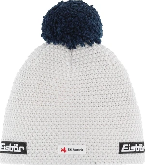 Eisbär Jamie Pompon SKA Beanie White/Dark Cobalt UNI Berretto