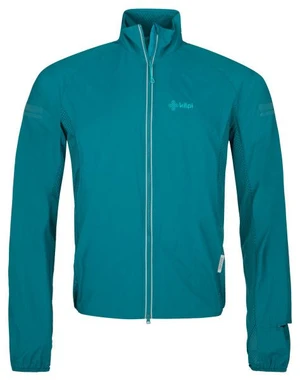 Men's running jacket Kilpi TIRANO-M turquoise