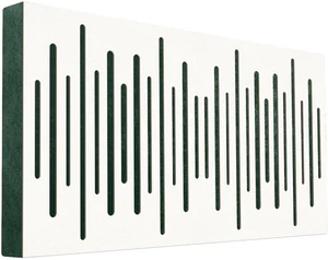 Mega Acoustic FiberPRO120 Spectrum White/Green Panel de madera absorbente