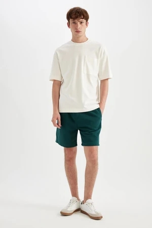 DEFACTO Regular Fit Straight Leg Basic Shorts